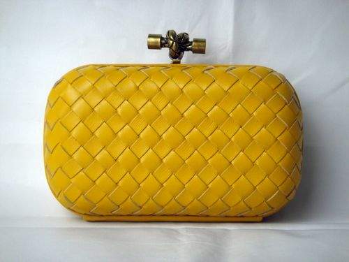 Bottega Veneta Clutches New Knot 8651 Yellow